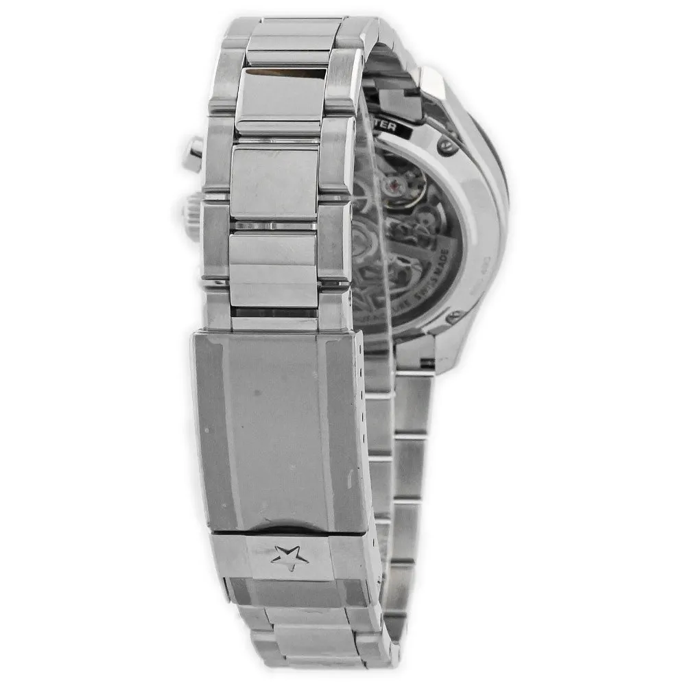 Zenith Men's El Primero Stainless Steel 41mm Black Chronograph Stick Dial Watch Reference #: 03.3100.3600/21.m3100